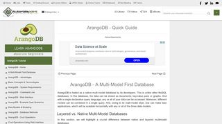 
                            13. ArangoDB Quick Guide - TutorialsPoint