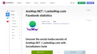 
                            7. AraWap.NET / LankaWap.com | Detailed statistics of Facebook page ...