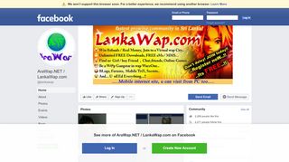 
                            4. AraWap.NET / LankaWap.com - Home | Facebook