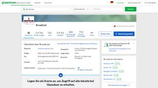 
                            8. Arbeiten bei Broadcom | Glassdoor.de