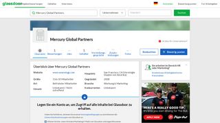 
                            4. Arbeiten bei Mercury Global Partners | Glassdoor.de