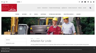 
                            7. Arbeiten für Linde - Linde Hydraulics - hydraulische Pumpen, Motoren ...