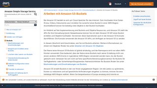 
                            2. Arbeiten mit Amazon S3-Buckets - Amazon Simple Storage Service