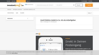 
                            11. Arbeitgeber: Knoll Elektro GmbH & Co. KG - innsalzachJOBS.de