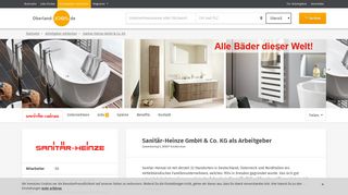 
                            11. Arbeitgeber: Sanitär-Heinze GmbH & Co. KG - Oberland-Jobs