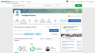 
                            10. Arbeitgeberbewertungen für Goodgame Studios | Glassdoor.de