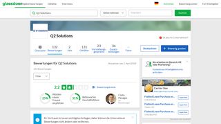 
                            7. Arbeitgeberbewertungen für Q2 Solutions | Glassdoor.de
