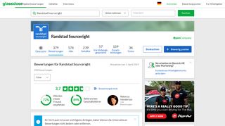 
                            12. Arbeitgeberbewertungen für Randstad Sourceright | Glassdoor.de