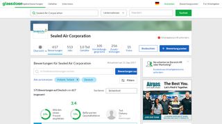 
                            5. Arbeitgeberbewertungen für Sealed Air Corporation | Glassdoor.de