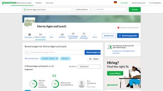 
                            7. Arbeitgeberbewertungen für Sterne Agee and Leach | Glassdoor.de