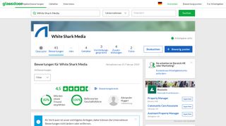 
                            8. Arbeitgeberbewertungen für White Shark Media | Glassdoor.de