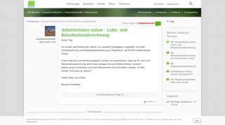 
                            7. Arbeitnehmer online - Lohn- und Reisekostenabre... | DATEV-Community