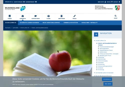 
                            6. Arbeits- und Gesundheitsschutz - Bildungsportal NRW