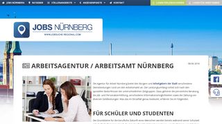 
                            6. Arbeitsagentur / Arbeitsamt Nürnberg - Leistungen & Kontaktdaten