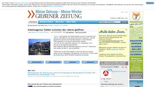 
                            12. Arbeitsagentur Gießen zwischen den Jahren geöffnet - Gießener Zeitung