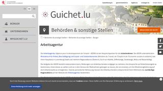 
                            2. Arbeitsagentur — Guichet.lu - Verwaltungsleitfaden // Luxemburg