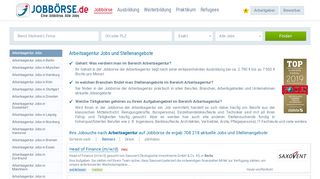 
                            11. Arbeitsagentur Jobs und Stellenangebote | www.jobbörse.de