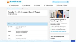 
                            4. Arbeitsamt Kassel, Hessen Öffnungszeiten Arbeitsagentur Agentur für ...