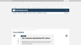 
                            5. Arbeitsblatt-Editor Tutory: Der Lizenzen-Spickzettel für Lehrer ...