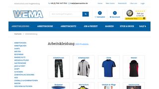
                            2. Arbeitskleidung kaufen bei wemaonline.de
