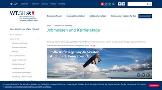 
                            11. Arbeitsplatzangebot in SH - Wirtschaftsförderung und ...