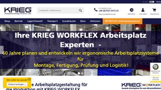 
                            1. Arbeitsplatzsysteme von KRIEG WORKFLEX Online kaufen