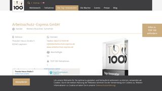 
                            4. Arbeitsschutz-Express GmbH - Top 100