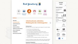 
                            6. Arbeitsuchend, arbeitslos, Meldung bei der Arbeitsagentur | Bad ...