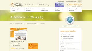 
                            7. ツ ARBEITSVERMITTLUNG 24 ? Weinstadt ᐅ Erfahrungen & Kosten ᐊ