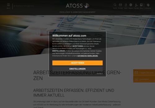 
                            3. Arbeitszeiterfassung | ATOSS Software AG