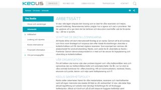 
                            8. Arbetssätt - keolis.se