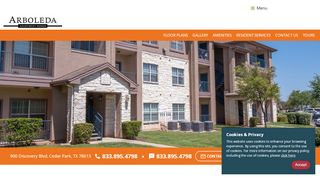 
                            10. Arboleda Apartments in Cedar Park, Texas - BH Management