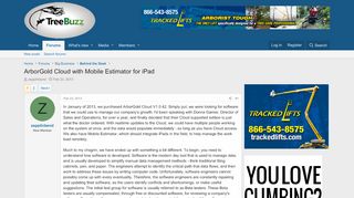 
                            13. ArborGold Cloud with Mobile Estimator for iPad | The BuzzBoard ...