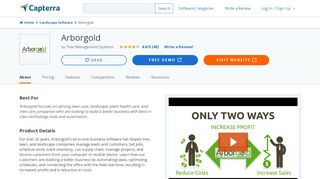 
                            7. Arborgold Reviews and Pricing - 2019 - Capterra