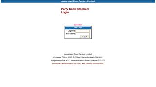 
                            9. ARC Limited Party Login