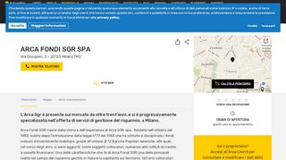 
                            9. Arca Fondi Sgr Spa - Investimenti - fondi e prodotti finanziari Milano ...