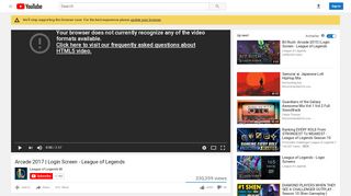 
                            1. Arcade 2017 | Login Screen - League of Legends - YouTube