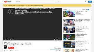 
                            5. Arcade Ahri Login Screen League of Legends - YouTube