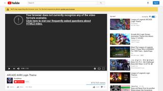 
                            1. ARCADE AHRI Login Theme - YouTube