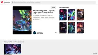 
                            10. Arcade League Of Legends Login Screen With Music - YouTube ...