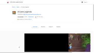 
                            8. Arcane Legends - Google Chrome