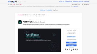 
                            2. ArcBlock (ABT) - All information about ArcBlock ICO (Token Sale ...