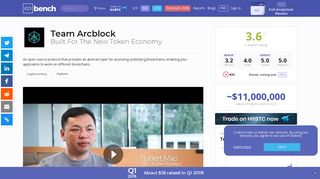 
                            12. Arcblock team and advisors | ICObench