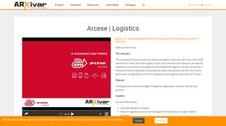 
                            7. Arcese | Logistics - ARXivar