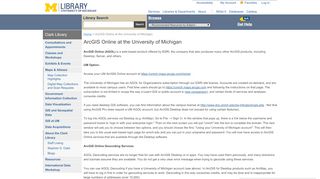 
                            13. ArcGIS Online at the University of Michigan | U-M Library