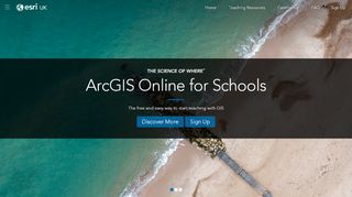 
                            4. ArcGIS Online for Schools: Home