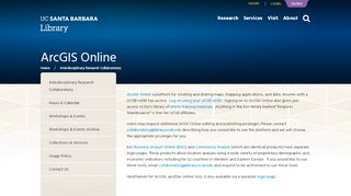 
                            13. ArcGIS Online | UCSB Library