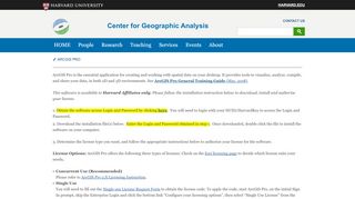 
                            11. ArcGIS Pro | Center for Geographic Analysis