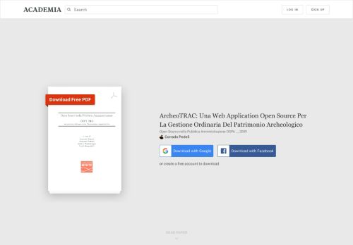 
                            7. ArcheoTRAC: Una Web Application Open Source Per La Gestione ...