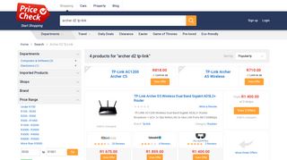 
                            9. Archer D2 Tp-link Prices | Compare Deals & Buy Online | ...